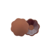 BYE BRA REUSABLE NIPPLE COVERS 1 PAIR - DARK BROWN - Image 2