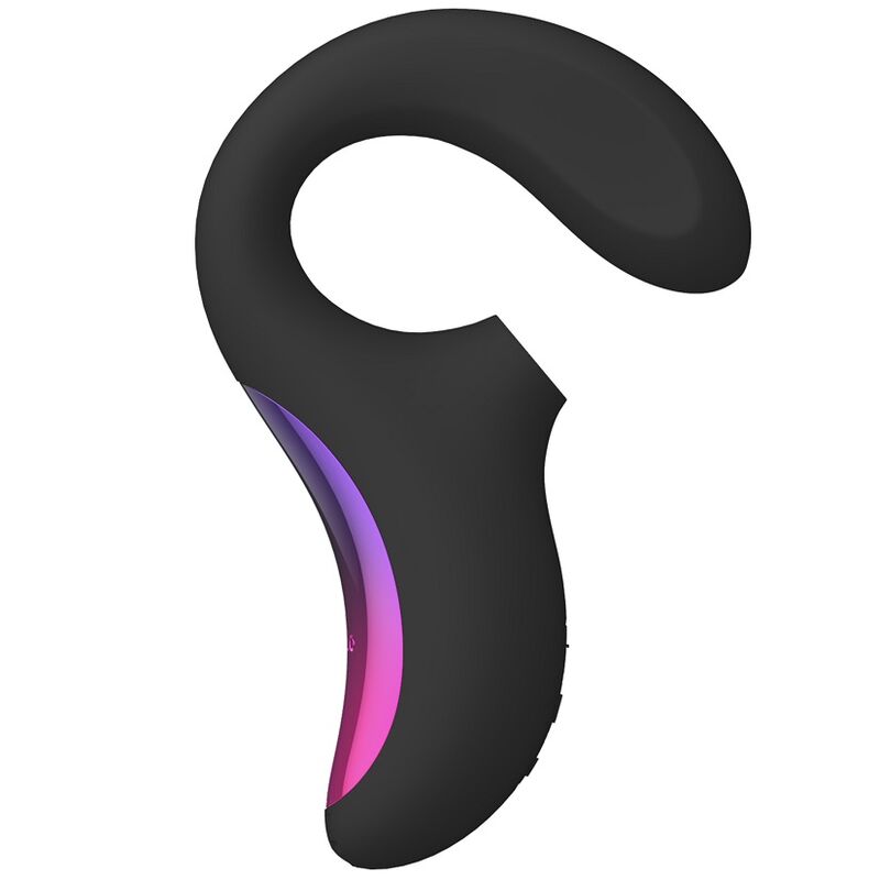 LELO ENIGMA DUAL STIMULATION SONIC MASSAGER BLACK