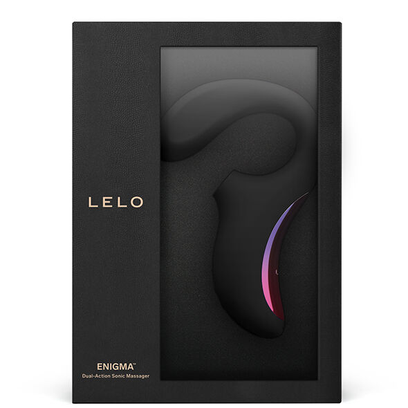 LELO ENIGMA DUAL STIMULATION SONIC MASSAGER BLACK - Image 10