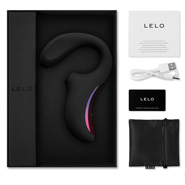 LELO ENIGMA DUAL STIMULATION SONIC MASSAGER BLACK - Image 12