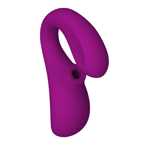 LELO ENIGMA DUAL STIMULATION SONIC MASSAGER DEEP ROSE - Image 8