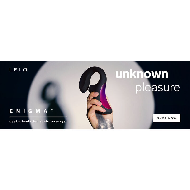 LELO ENIGMA DUAL STIMULATION SONIC MASSAGER DEEP ROSE - Image 12