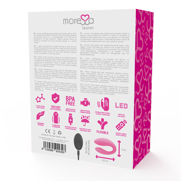 MORESSA LAUREN REMOTE CONTROL PARTNER STIMULATOR - Image 10