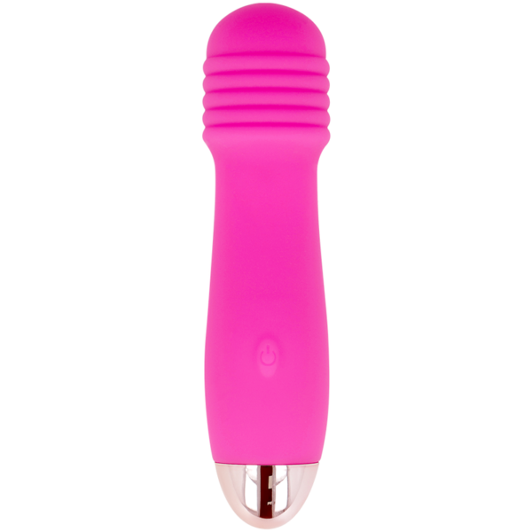 DOLCE VITA RECHARGEABLE VIBRATOR THREE PINK 7 SPEEDS - Image 2