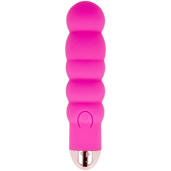 DOLCE VITA RECHARGEABLE VIBRATOR SIX PINK 7 SPEEDS - Image 2