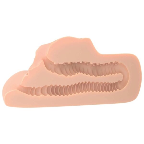 PDX PLUS PERFECT PUSSY DOUBLE STROKER - FLESH - Image 2