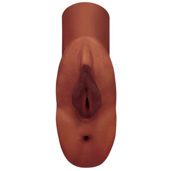 PDX PLUS+ PERFECT PUSSY DOUBLE STROKER - BROWN - Image 2