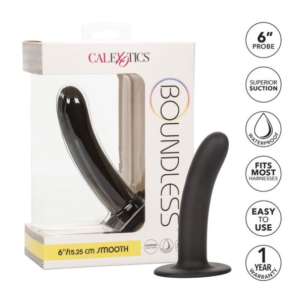 CALEX BOUNDLESS DILDO 15.25 CM HARNESS COMPATIBLE - SMOOTH - Image 2