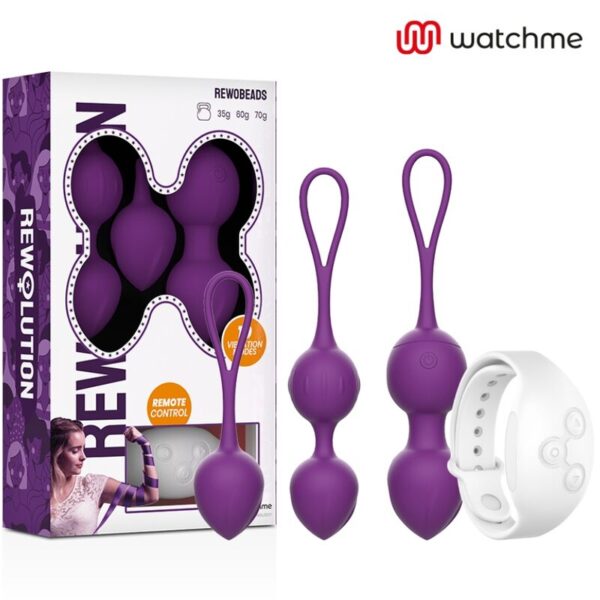REWOLUTION REWOBEADS VIBRATING BALLS REMOTE CONTROL WITH WATCHME TECHNOLOGY - Image 3