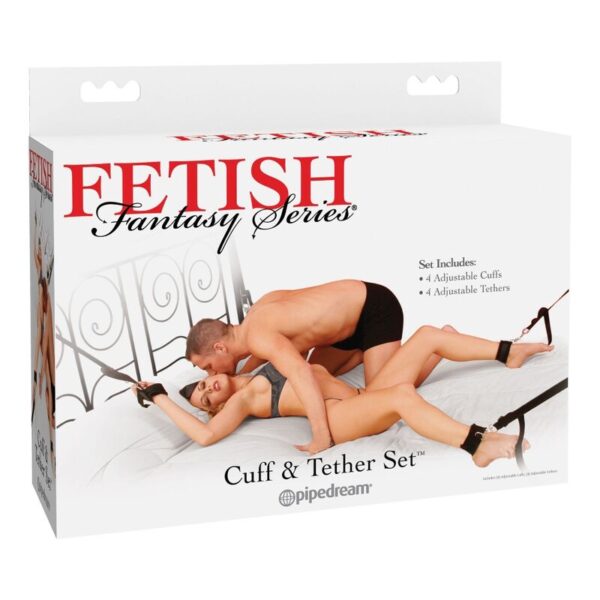 FETISH FANTASY CUFF AND TETHER SET - Image 2