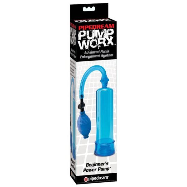 PUMP WORX BEGINNERS POWER PUMP CLEAR - BLUE - Image 2