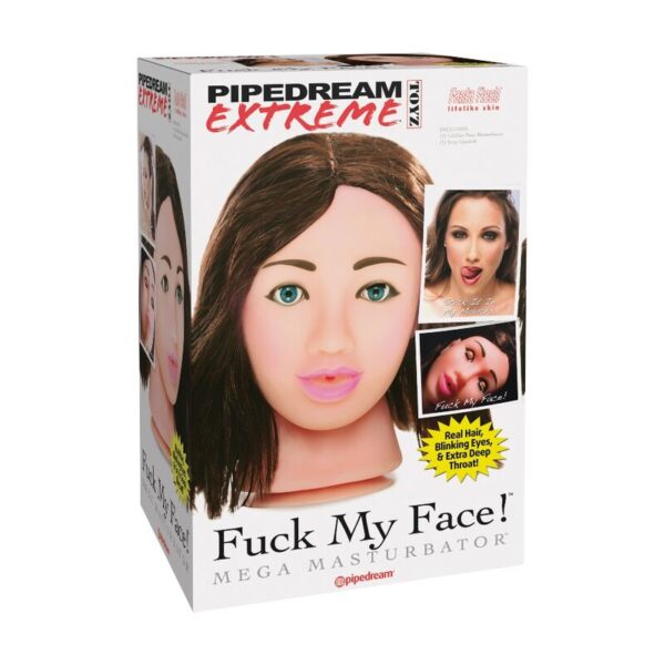 EXTREME TOYZ FUCK ME FACE BRUNETTE MEGA MASTURBATOR - Image 4