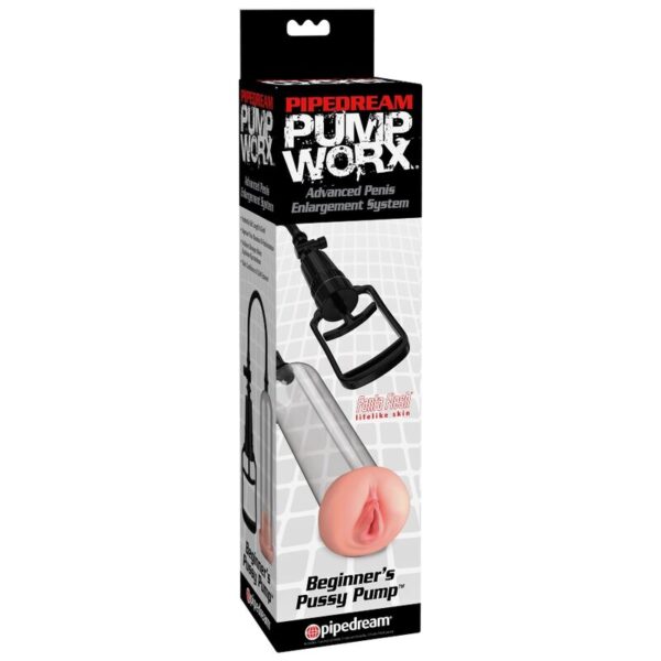 PUMP WORX BOMBA DE ERECCION CON VAGINA PARA PRINCIPIANTES - Image 3