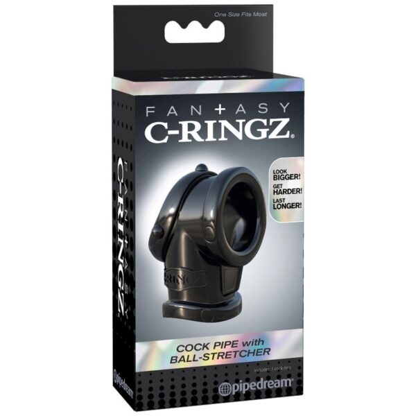 FANTASY C-RINGZ COCK PIPE WITH BALL STRECH - Image 3