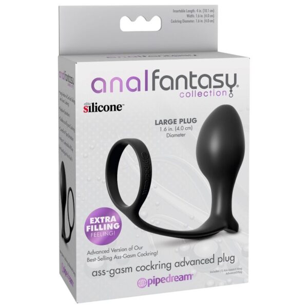 ANAL FANTASY COLLECTION ASS-GASM COCKRING ADVANCED PLUG - Image 5
