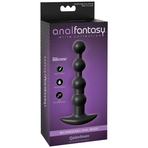 ANAL FANTASY ELITE COLLECTION RECHARGEABLE ANAL BEADS - Image 3