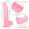 CALEX SIZE QUEEN DILDO - PINK 20.3 CM - Image 3
