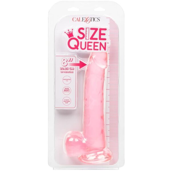 CALEX SIZE QUEEN DILDO - PINK 20.3 CM - Image 7
