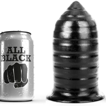 ALL BLACK ANAL PLUG 16CM