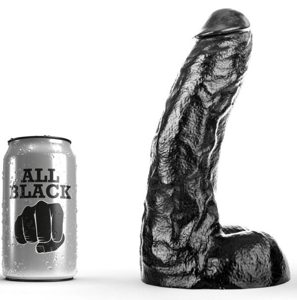 ALL BLACK DONG 25,5CM