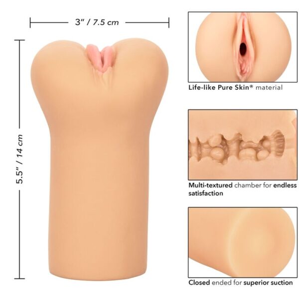 CALEX BOUNDLESS VULVA STROKER - LIGHT SKIN - Image 5