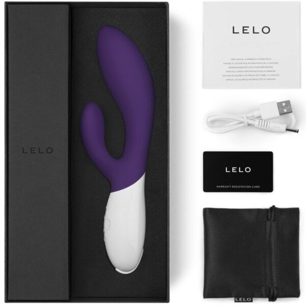LELO INA WAVE 2 VIBRATOR PLUM - Image 3