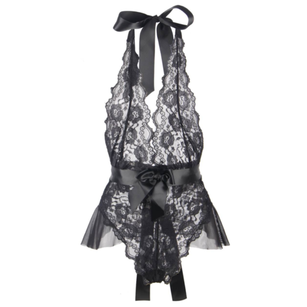 QUEEN LINGERIE - LOW LOW LACE TEDDY - Image 5