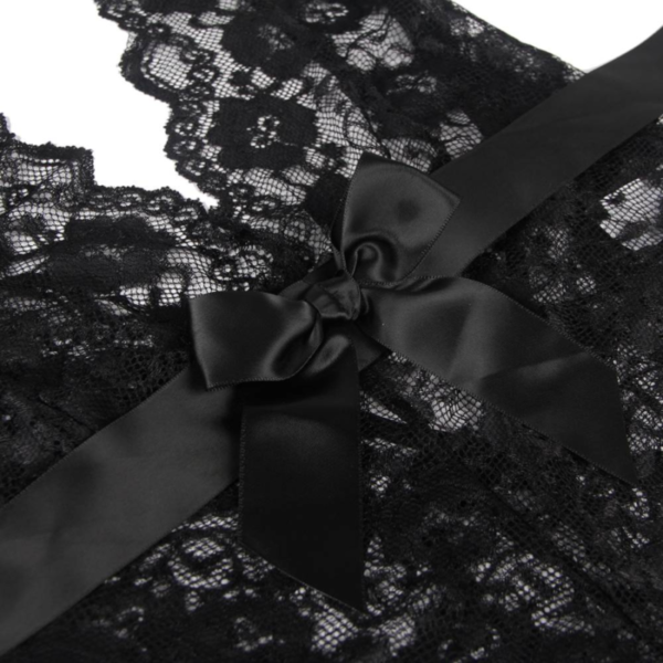 QUEEN LINGERIE - LOW LOW LACE TEDDY - Image 9