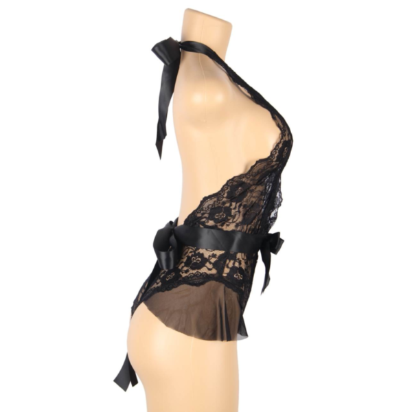 QUEEN LINGERIE - LOW LOW LACE TEDDY - Image 11