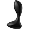 SATISFYER BACKDOOR LOVER VIBRATING PLUG - BLACK - Image 3