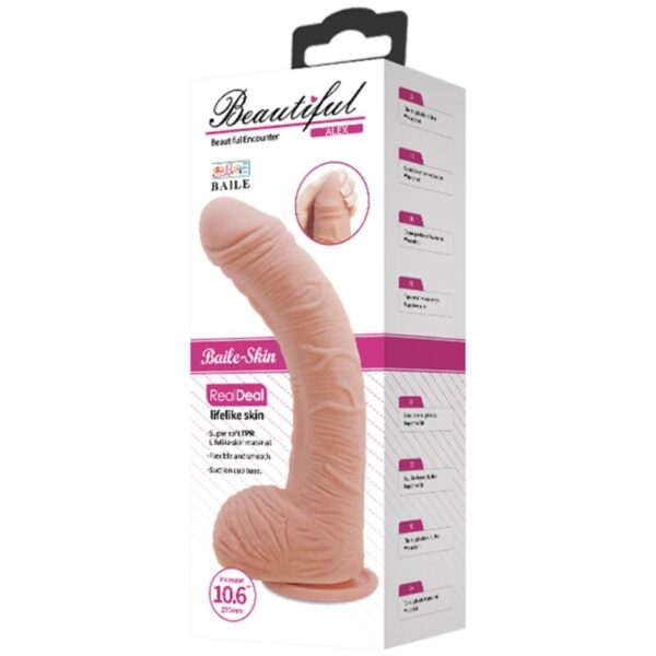 BEAUTIFUL ENCOUNTER ALEX LIFELIKE SKIN DILDO 27 CM - Image 13