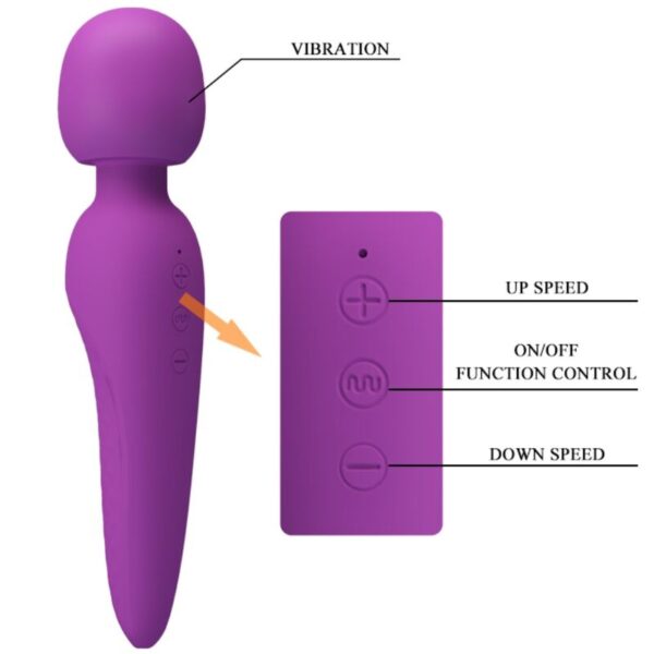 PRETTY LOVE MEREDITH MASSAGER 12 MODES OF VIBRATION - Image 6