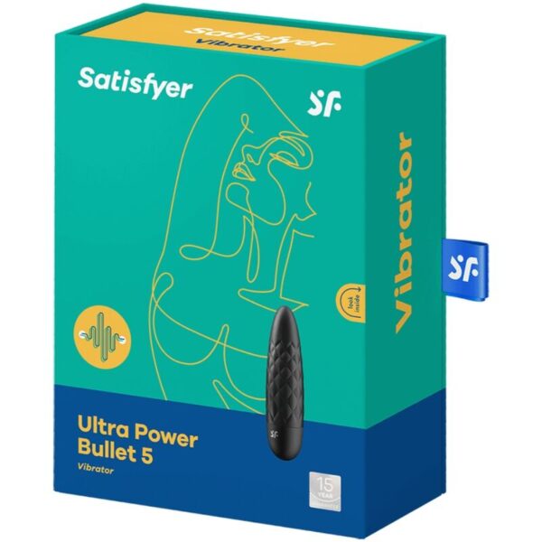 SATISFYER ULTRA POWER BULLET 5 - BLACK - Image 3