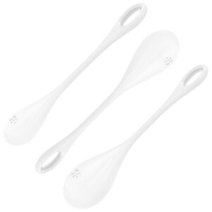 SATISFYER YONI POWER 1 TRAINING SET - WHITE