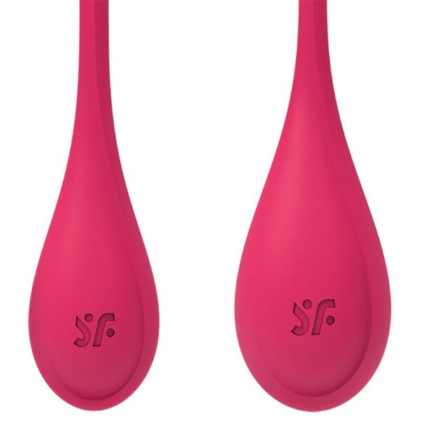 SATISFYER YONI POWER 1 TRAINING SET - RED - Image 2