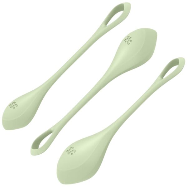 SATISFYER YONI POWER 2 TRAINING SET - GREEN