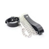 OHMAMA COLLAR FOR PENIS AND LEATHER BELT WITH METAL CHAIN - Image 5