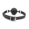 OHMAMA FETISH BREATHABLE SILICONE BALL GAG SIZE L - Image 4