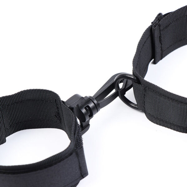 OHMAMA FETISH NYLON COLLAR WITH WRIST RESTRAINTS - Image 10