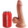 KING COCK PLUS 3D COCK WITH BALLS 17 CM - Image 2