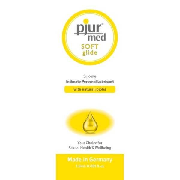 PJUR MED SOFT GLIDE SILICONE LUBRICANT 1.5 ML