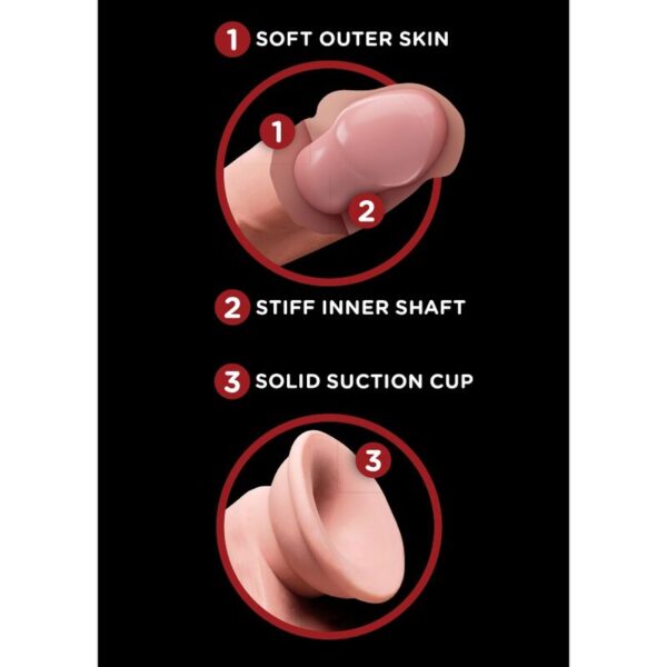 KING COCK PLUS 3D COCK SWINGING BALLS 12.7 CM - Image 5