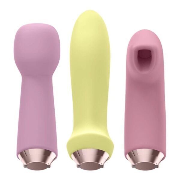 SATISFYER MARVELOUS FOUR - VIBRATOR & AIR PULSE SET - Image 4