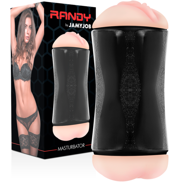 JAMYJOB RANDY DOUBLE HOLE MASTURBATOR - VAGINA AND ANUS - Image 3