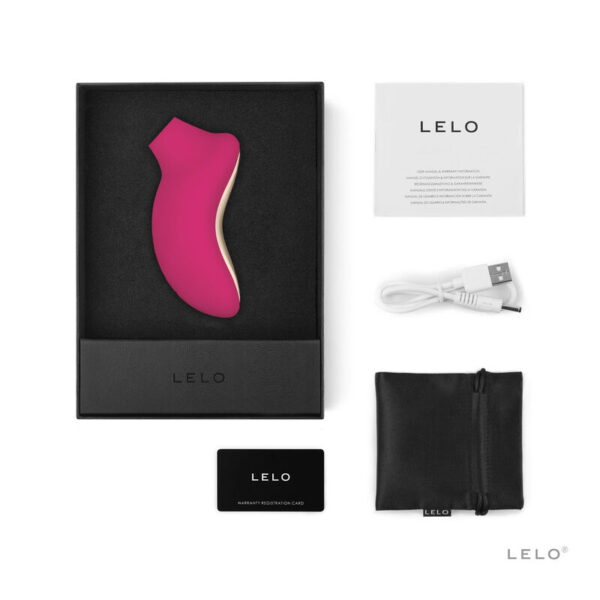 LELO SONA 2 CLIT STIMULATING CERISE - Image 4