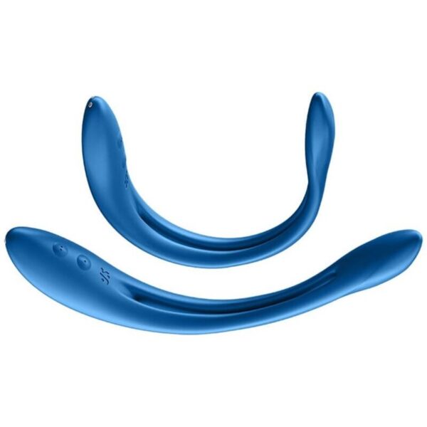 SATISFYER ELASTIC GAME MULTI VIBRATOR - BLUE - Image 3