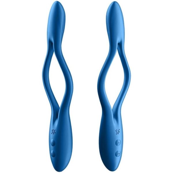 SATISFYER ELASTIC GAME MULTI VIBRATOR - BLUE - Image 2