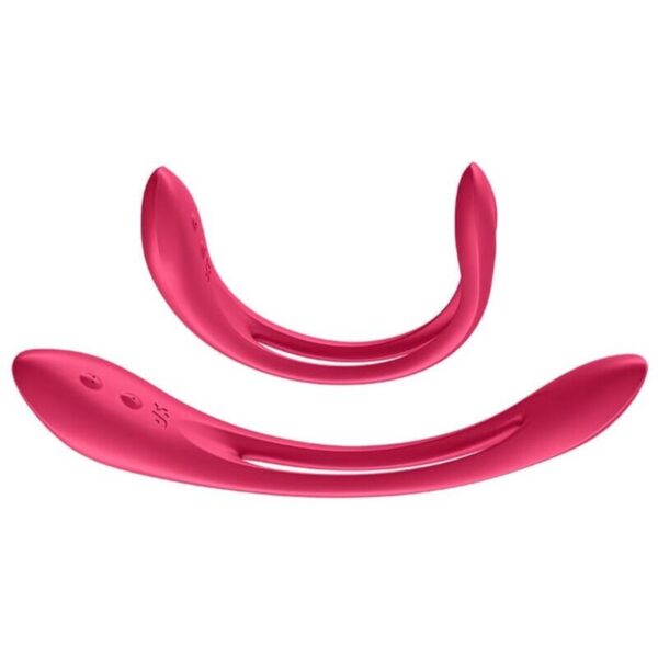 SATISFYER ELASTIC JOY MULTI VIBRATOR - RED - Image 3