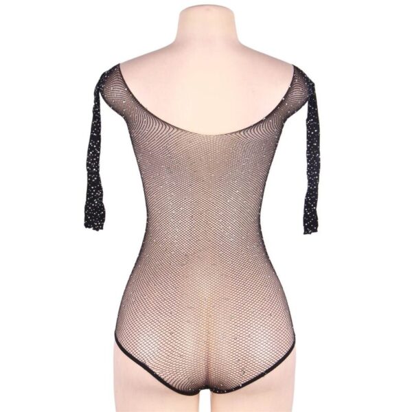 SUBBLIME LONG SLEEVE FISHNET TEDDY - Image 4
