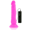 DIVERSIA FLEXIBLE VIBRATING DILDO 21 CM - PURPLE - Image 7
